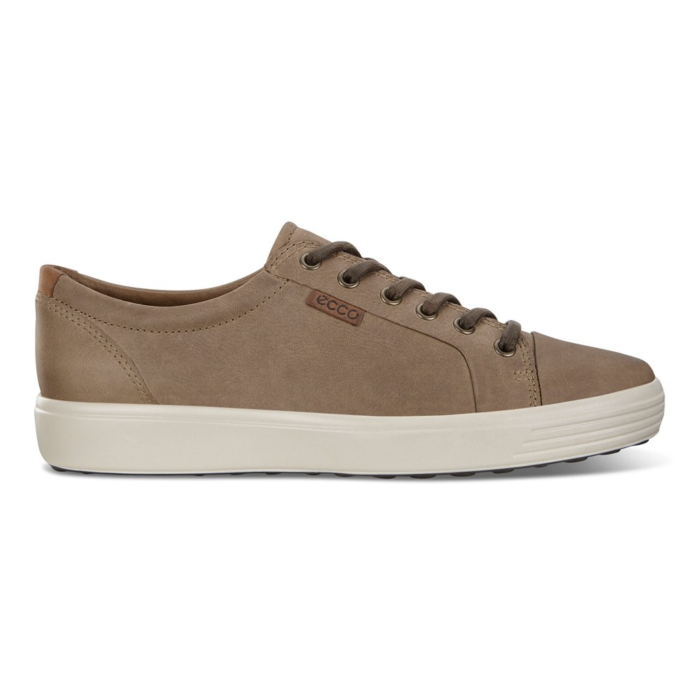 ECCO Mens Sneakers Brown - Soft 7S - EAX-167245